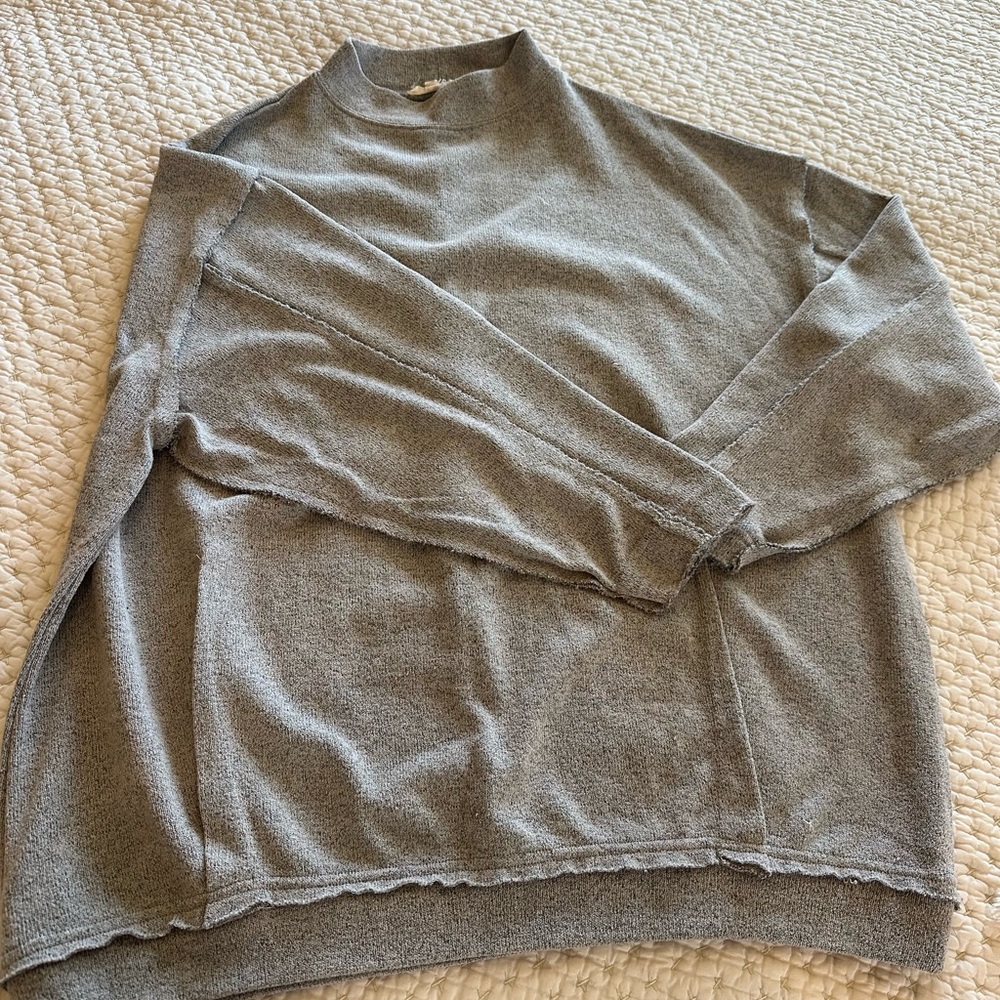 Easel Heather Gray Sweatshirt
